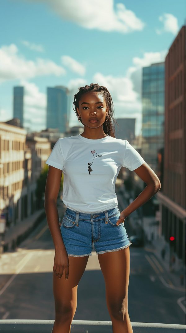 T-Shirt „Girl with Balloon“