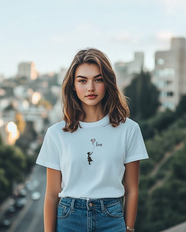 T-Shirt „Girl with Balloon“