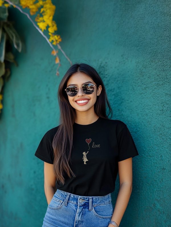 T-Shirt „Girl with Balloon“