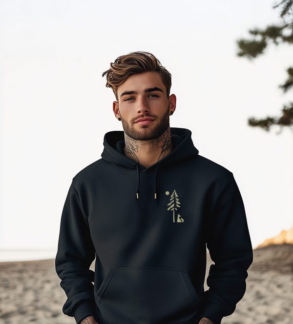 Herren Hoodie Fuchs 11 Hoodie „Fuchs im Wald“