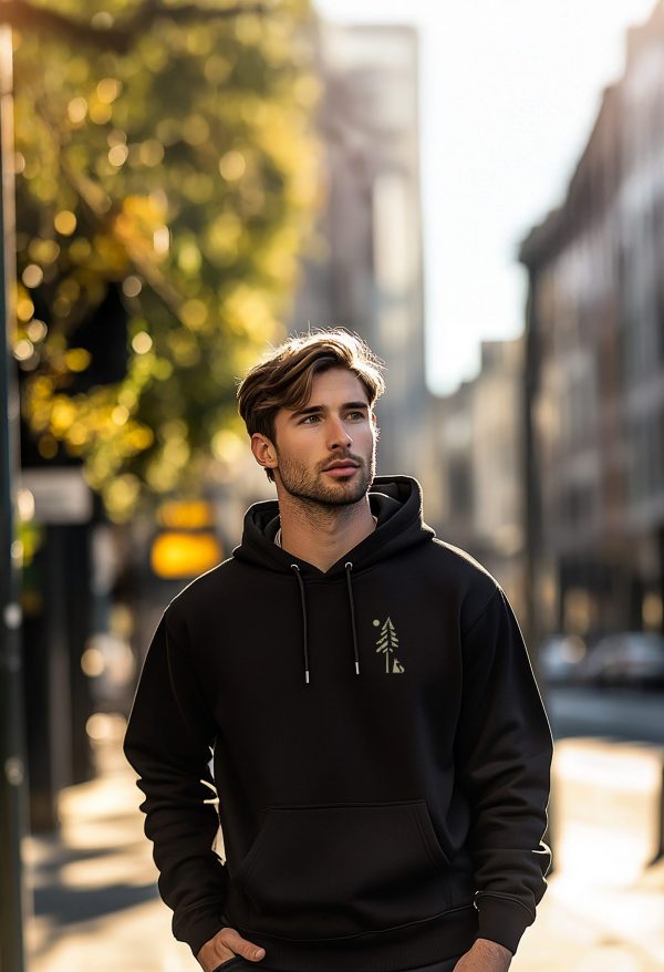 Herren Hoodie Fuchs 3 Hoodie „Fuchs im Wald“