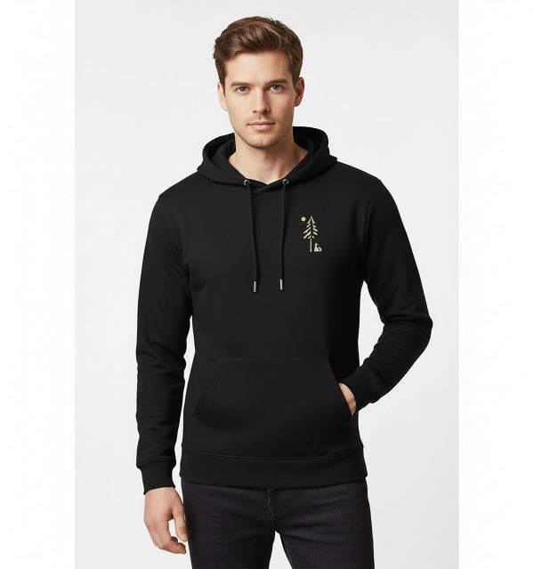 Herren Hoodie Fuchs editorial 2 Hoodie „Fuchs im Wald“