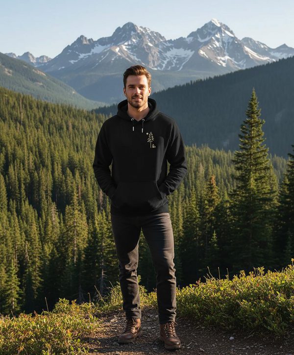 Herren Hoodie Fuchs neu Hoodie „Fuchs im Wald“