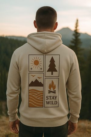 Hoodie "Stay Wild“