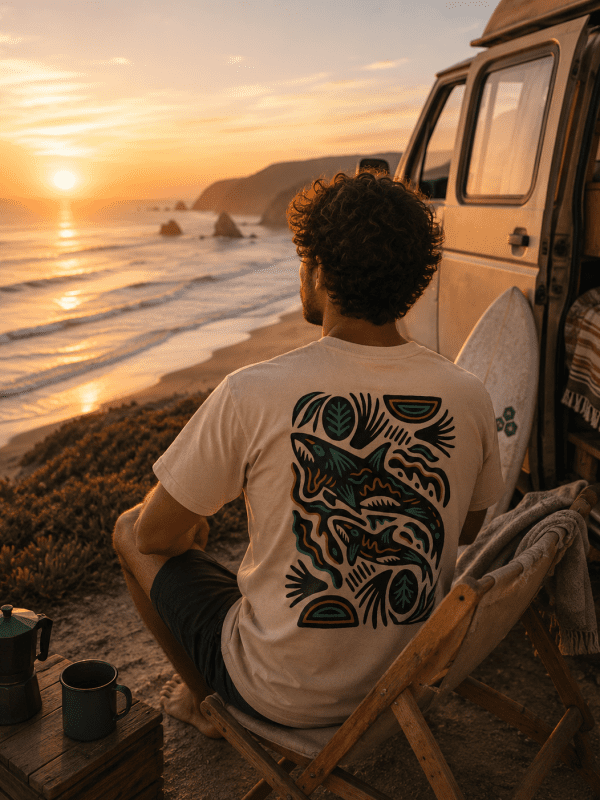 Herren Tshirt Wal Strand "Wale im Ozean"