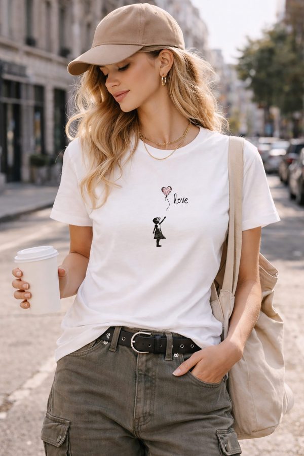 T-Shirt „Girl with Balloon“