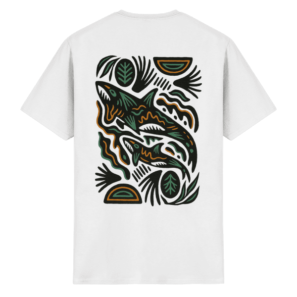 T-Shirt "Wale im Ozean"