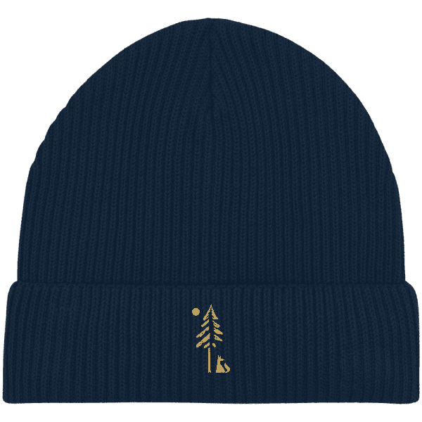 Organic Fisherman Beanie "Fuchs"