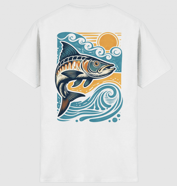 T-Shirt "Fisch Linol"