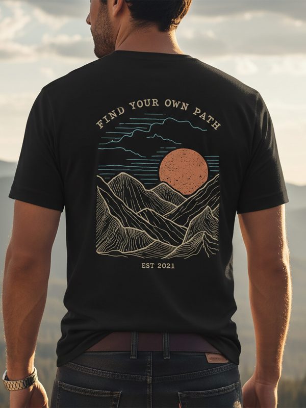 find your own path 3.png T-Shirt „Find Your Path“