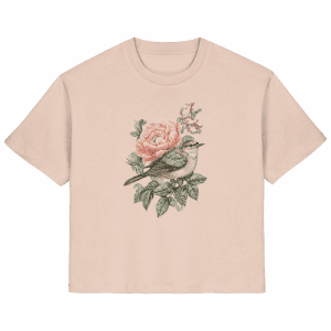 T-Shirt "Blumenvogel"