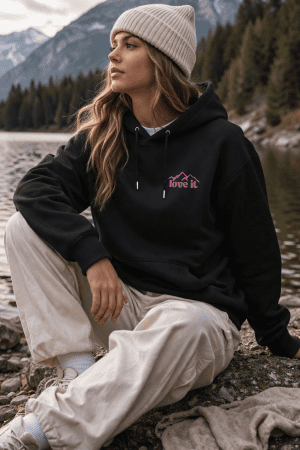 Hoodie „Mountain Love“