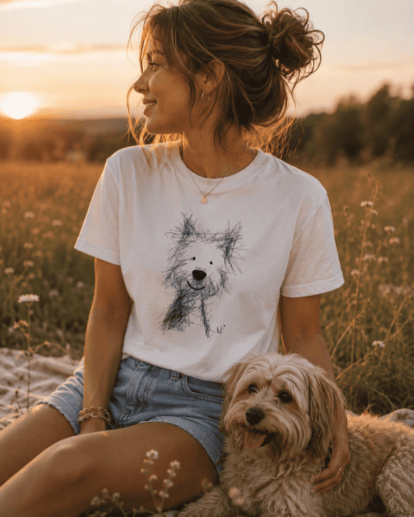 „Happy Dog Sketch“