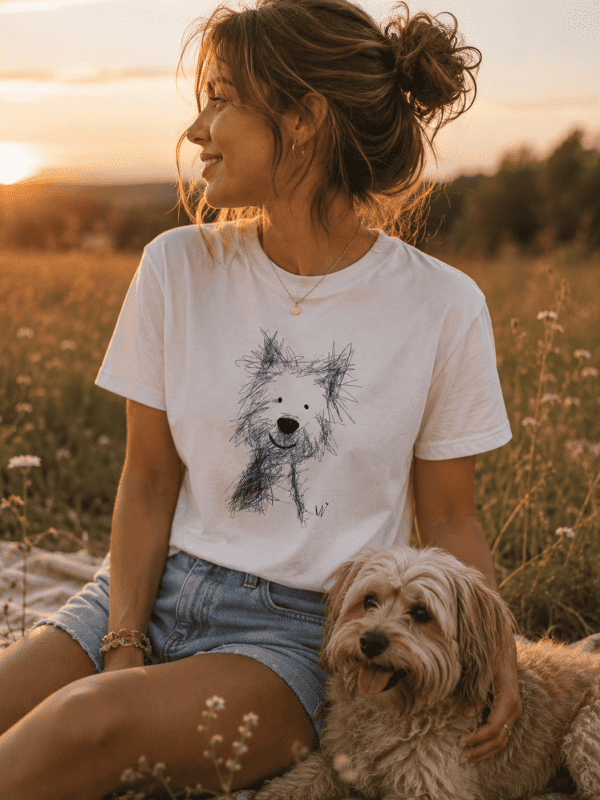„Happy Dog Sketch“