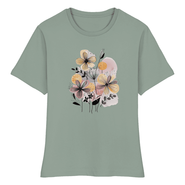front-fitted-ladies-organic-shirt-aloe-766-fffc-1000x.png T-Shirt „Botanical Abstract“