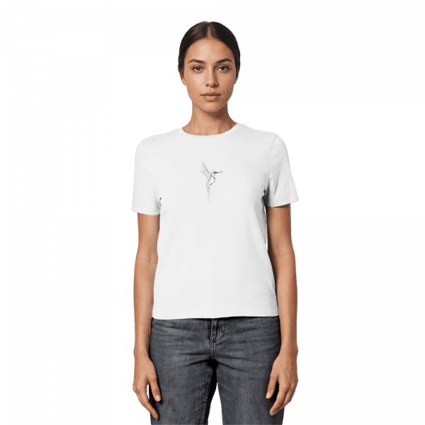 front-fitted-ladies-organic-shirt-white-547-bc11-1000x.png T-Shirt „Hummingbird“