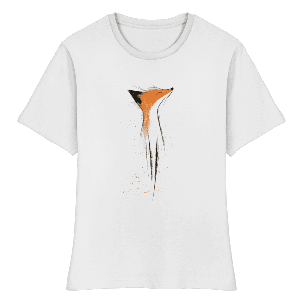 front-fitted-ladies-organic-shirt-white-766-46e0-1000x.png T-Shirt „Urban Fox“