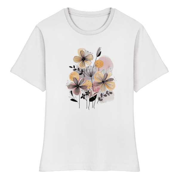 front-fitted-ladies-organic-shirt-white-766-fffc-1000x.png T-Shirt „Botanical Abstract“
