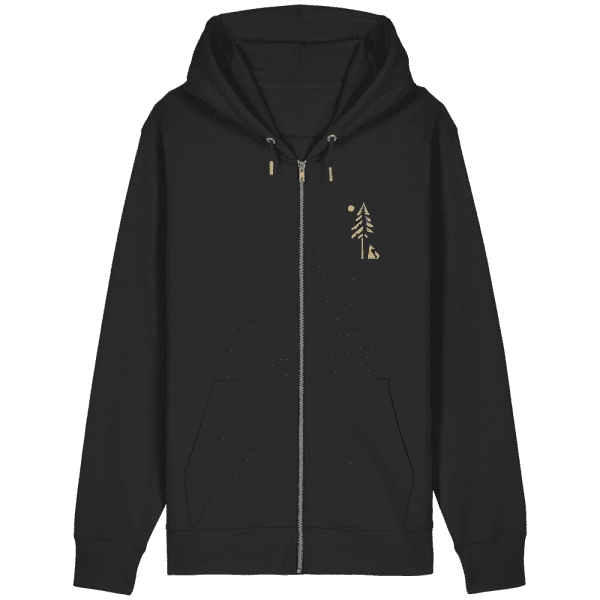front-organic-relaxed-zipper-black-393-843f-1000x.png Zip-Hoodie „Minimalist Fox“