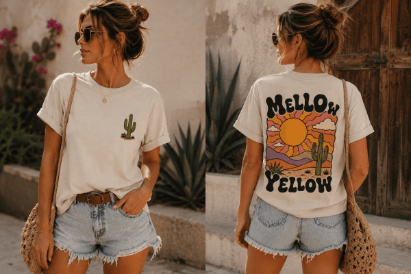 T-Shirt „Mellow Yellow“