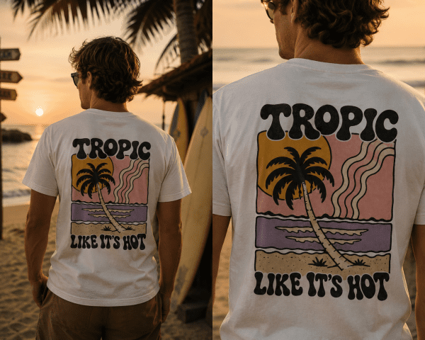 Herren T-Shirt Tropic like T-Shirt „Tropic Like It's Hot“