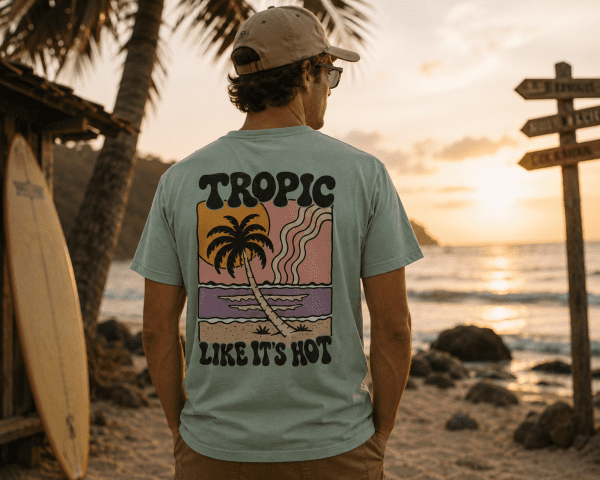 Herren T-Shirt Tropic like3 T-Shirt „Tropic Like It's Hot“