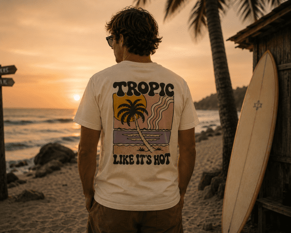 Herren T-Shirt Tropic like4 T-Shirt „Tropic Like It's Hot“