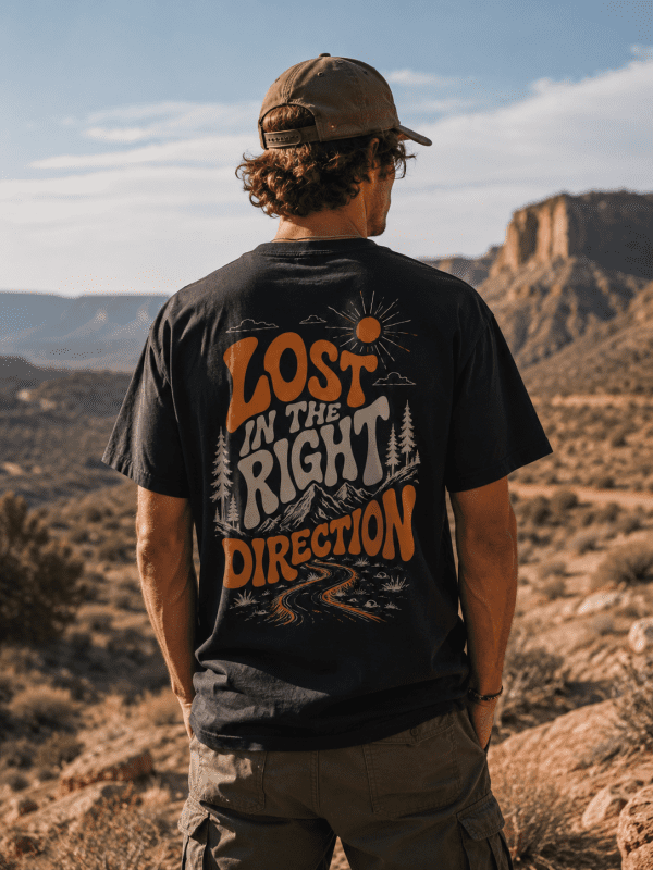 Lost in the right direction T-Shirt „Right Direction“