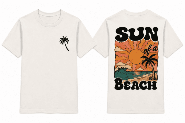 Sun of_vintage T-Shirt „Sun of a Beach“