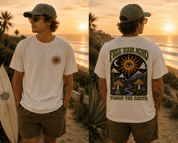 T-Shirt Free your mind T-shirt „Free Your Mind“