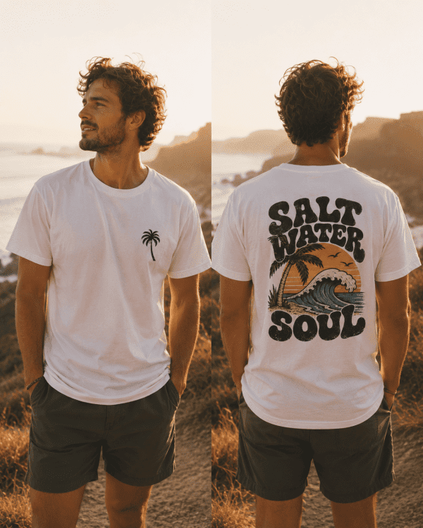 T-Shirt Salt Water „Salt Water Soul“