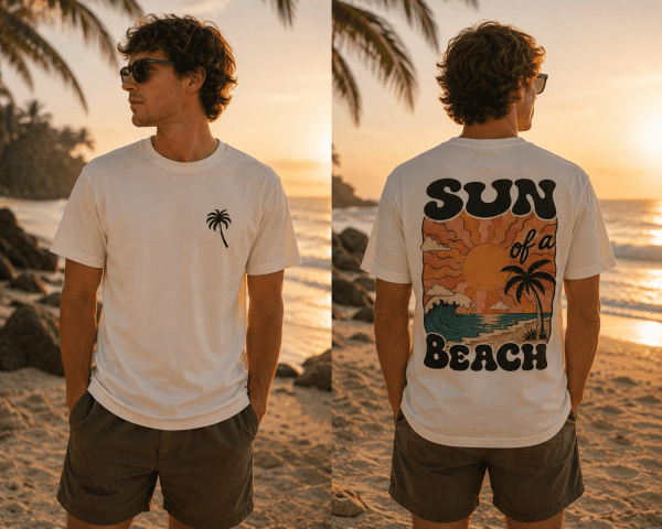 T-Shirt Sun of a beach 3 T-Shirt „Sun of a Beach“
