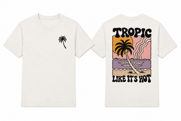Tropic_vintage T-Shirt „Tropic Like It's Hot“
