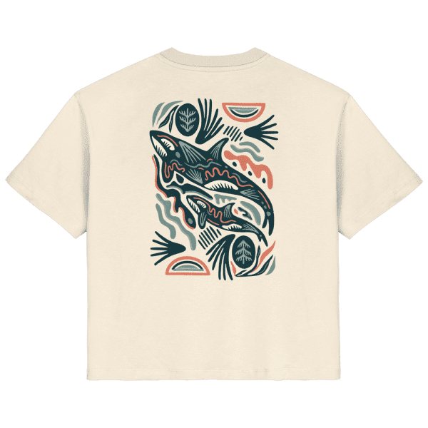 T-Shirt „Deep Sea Abstract“