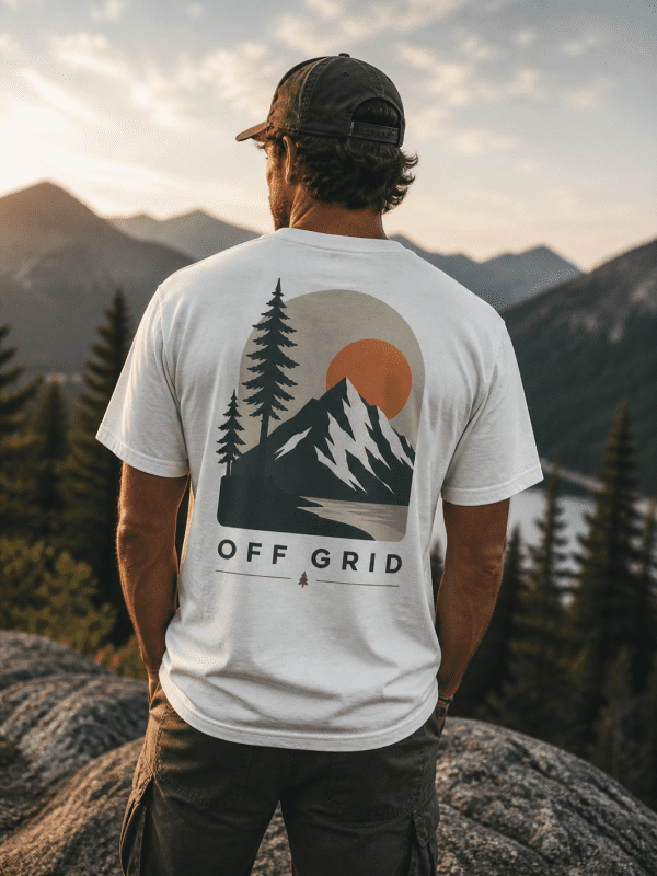 herren t-shirt off grid T-Shirt „Off Grid“