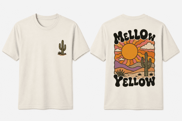 T-Shirt „Mellow Yellow“