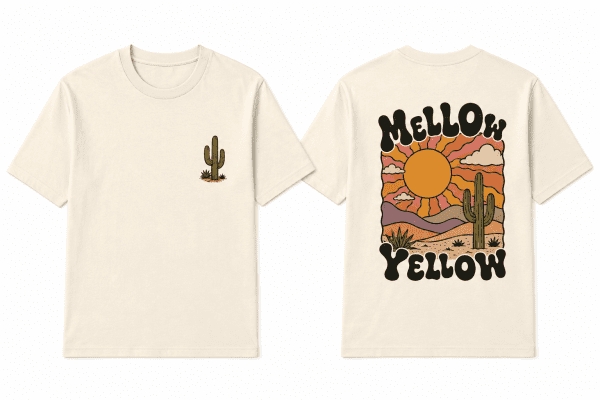 T-Shirt „Mellow Yellow“