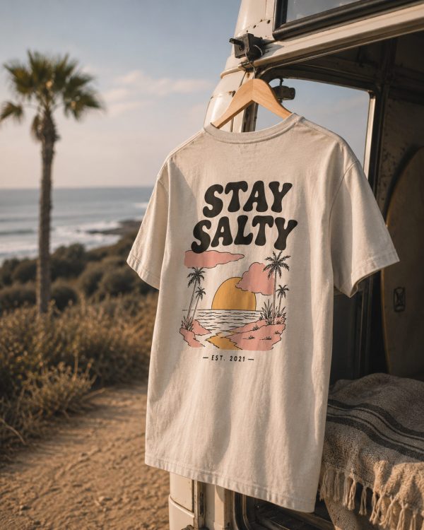T-Shirt-Stay-salty „Stay Salty“