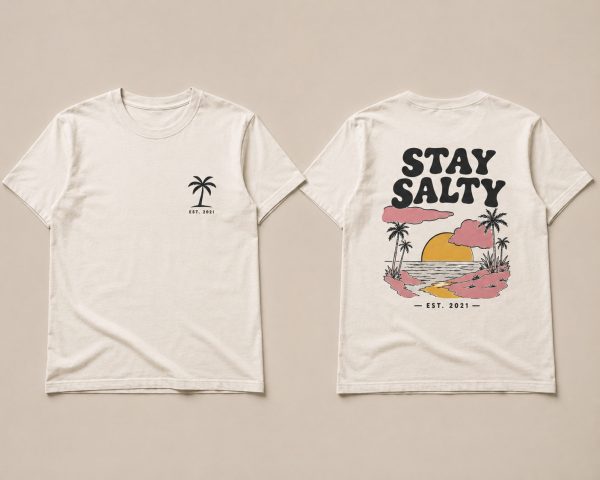 T-Shirt-Stay-salty4 „Stay Salty“