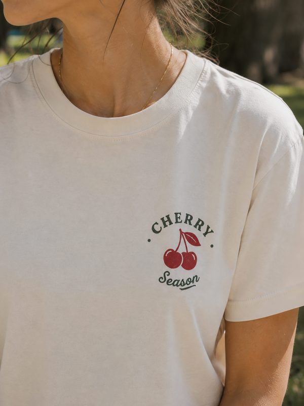 Damen-T-Shirt-Kirsche4 „Cherry Season“